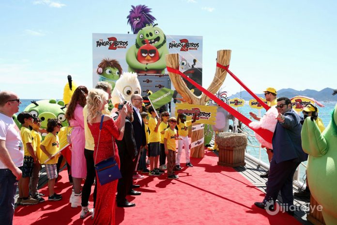 Angry Birds Filmi Cannes Film Festivalinde Canlandırıldı